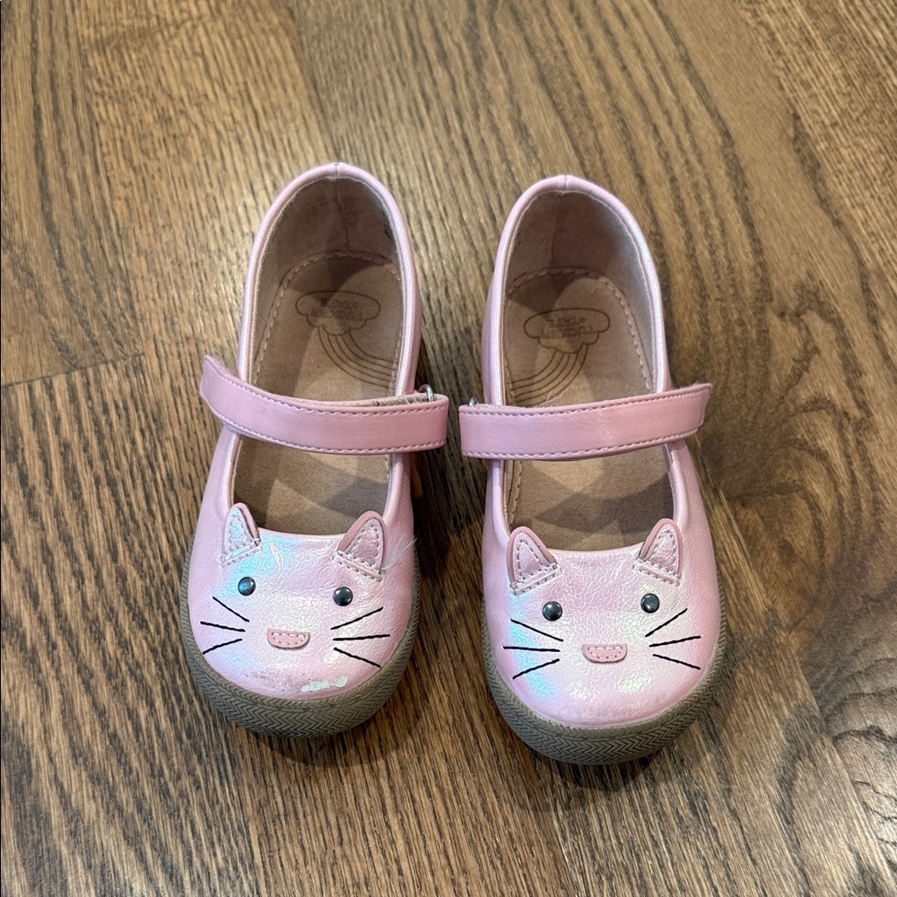 Tucker + Tate Pink Cat Dress Shoes
